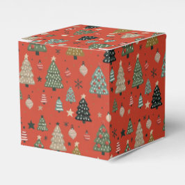 Holiday Echoes-Röd Presentaskar