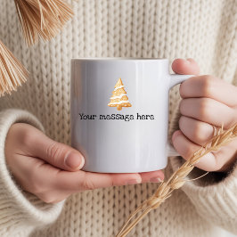 Holiday Festive Mug with Custom Text for Mom & Dad Kaffemugg