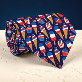 Holiday - Fourth of July Patriotic Necktie Slips