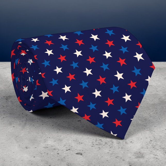 Holiday - Fourth of July Stars Necktie Slips (Skapare uppladdad)
