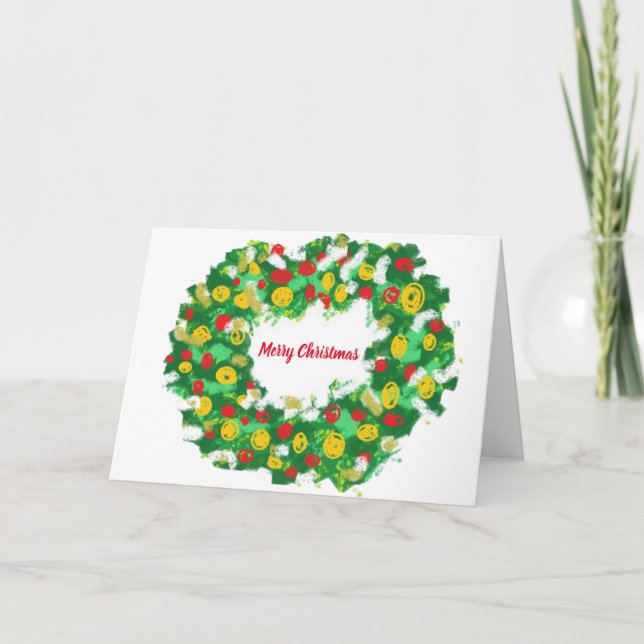 Holiday G-kort : God Jul Helgkort (Framsida)