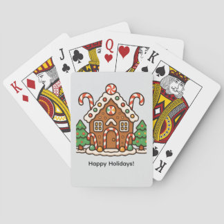 Holiday Gingerbread House Casinokort