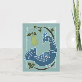 Holiday greeting card, Christmas, 12 days Kort