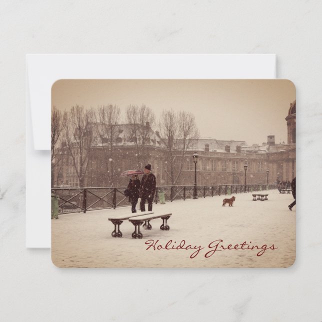 Holiday Greetings Card Julkort (Framsida)