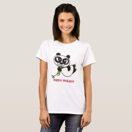 Holiday Greetings från Bamboo Älskare T-shirt