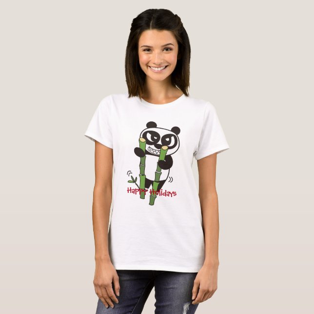 Holiday Greetings från Bamboo Horse Ride Master Tee (Hel framsida)