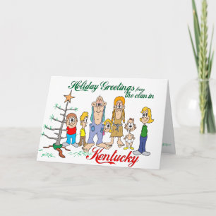 Holiday Greetings från Kentucky Helgkort