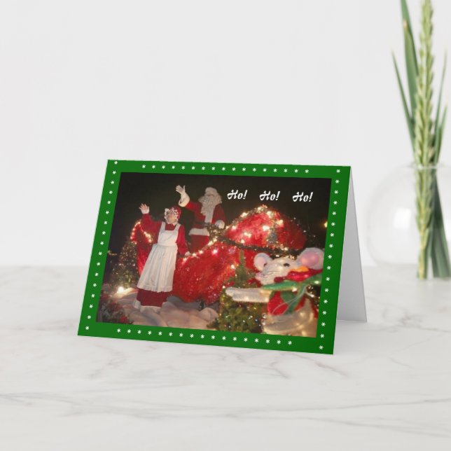 Holiday Greetings - Ho!Ho!Ho! Helgkort (Framsida)