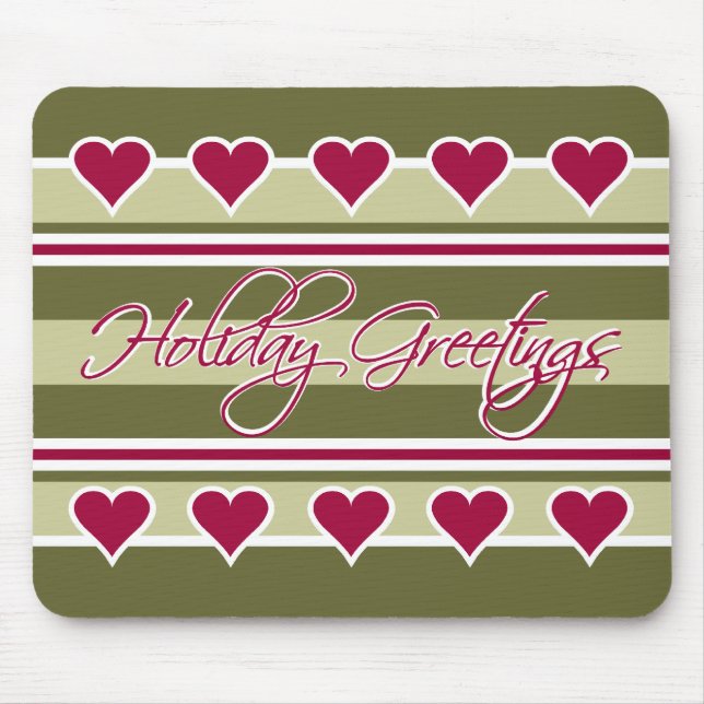 Holiday Greetings mousserande Musmatta (Framsidan)