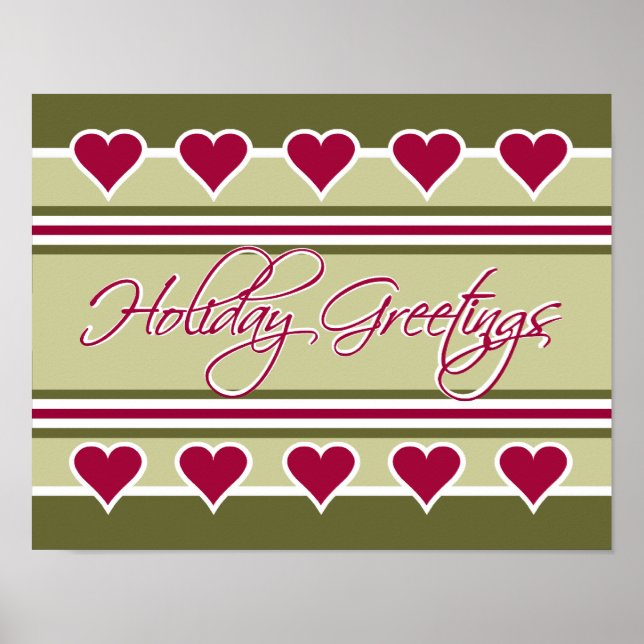 Holiday Greetings poster (Framsidan)