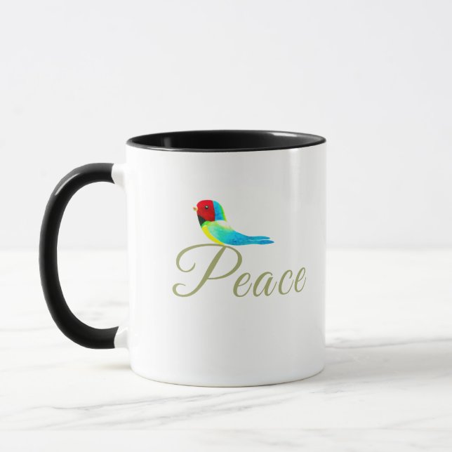 Holiday Little Bird  Fredens budbskap Mugg (Vänster)