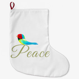 Holiday Little Bird  Messenger of Peace Stor Julstrumpa