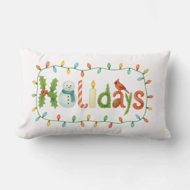 Holiday Lumbarkudde (Framsida)