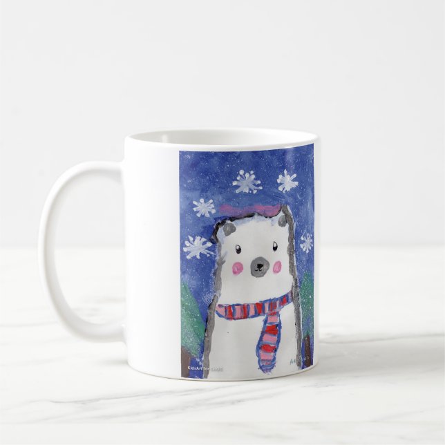 Holiday Magic - Barnkonst för CHOC Kaffemugg (Vänster)