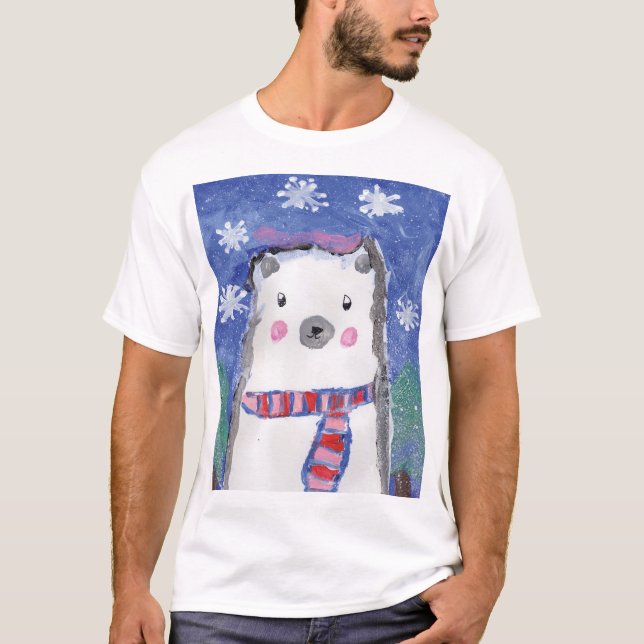 Holiday Magic - Barnkonst för CHOC T Shirt (Framsida)