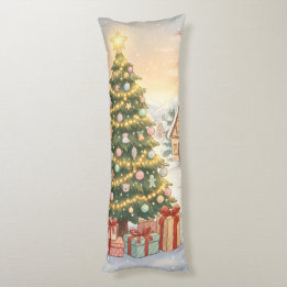Holiday Magic Christmas Pillow Kroppskudde