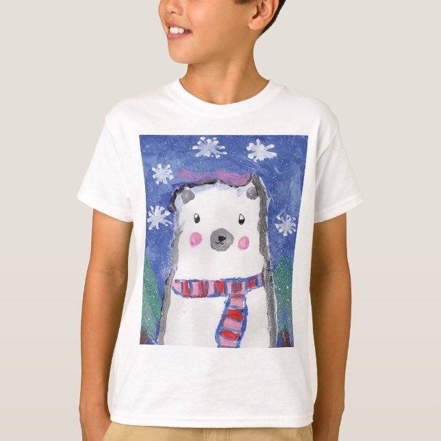 Holiday Magic - Kids Art for CHOC T Shirt (Framsida)