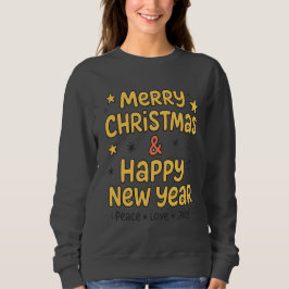 Holiday Merry Christmas Gift Sweatshirt for Women T Shirt