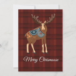 Holiday Moose Card Julkort