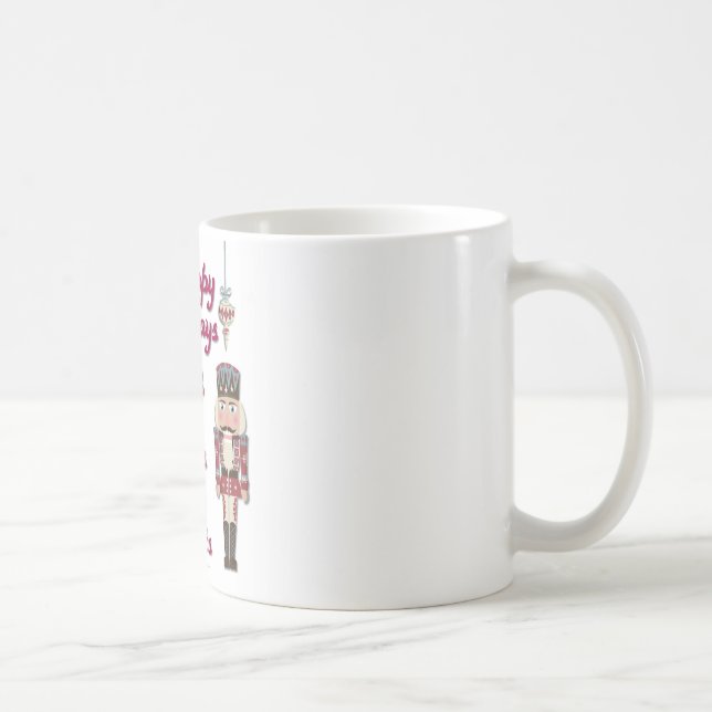 Holiday Nutcracker Låt oss gå nötter Kaffemugg (Höger)