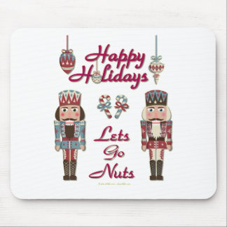 Holiday Nutcracker Låt oss gå nötter Musmatta