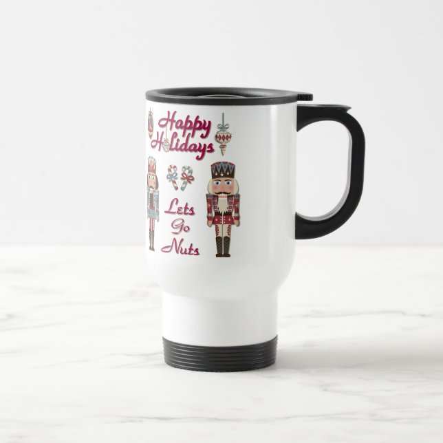 Holiday Nutcracker Låt oss gå nötter Resemugg (Höger)