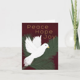 Holiday Peace dove Kort