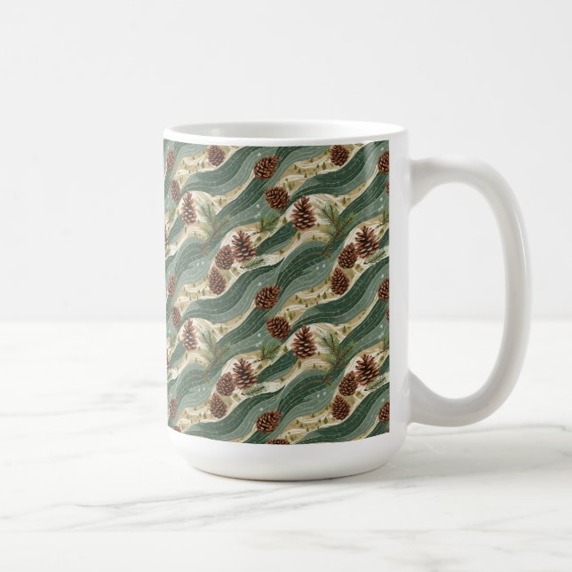 Holiday Pinecone Kaffemugg (Höger)