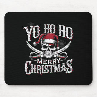 Holiday Pirate Yo Ho Ho Merry Christmas Santa Hat  Musmatta