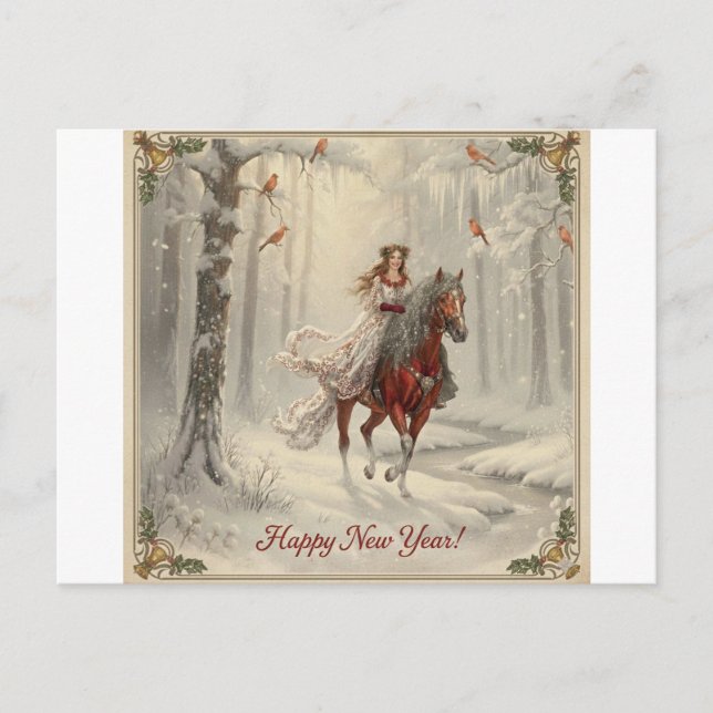 Holiday Postcard Helg Vykort (Framsida)