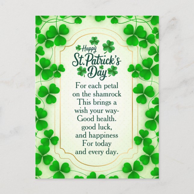 Holiday Postcard Helg Vykort (Framsida)