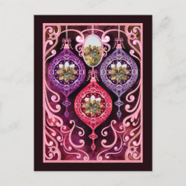 Holiday Postcard Helg Vykort