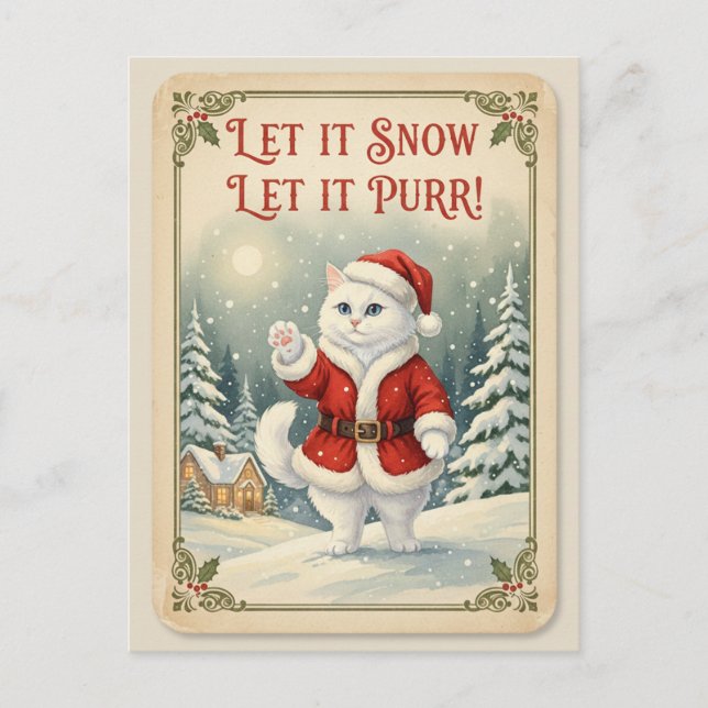 Holiday Postcard Helg Vykort (Framsida)