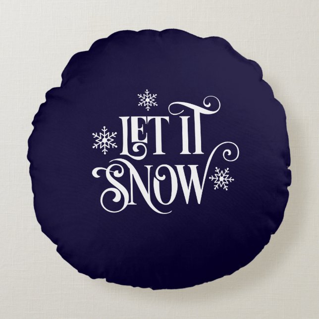 Holiday Rund Kudde (Framsidan)