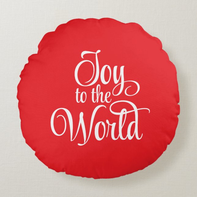 Holiday Rund Kudde (Framsidan)