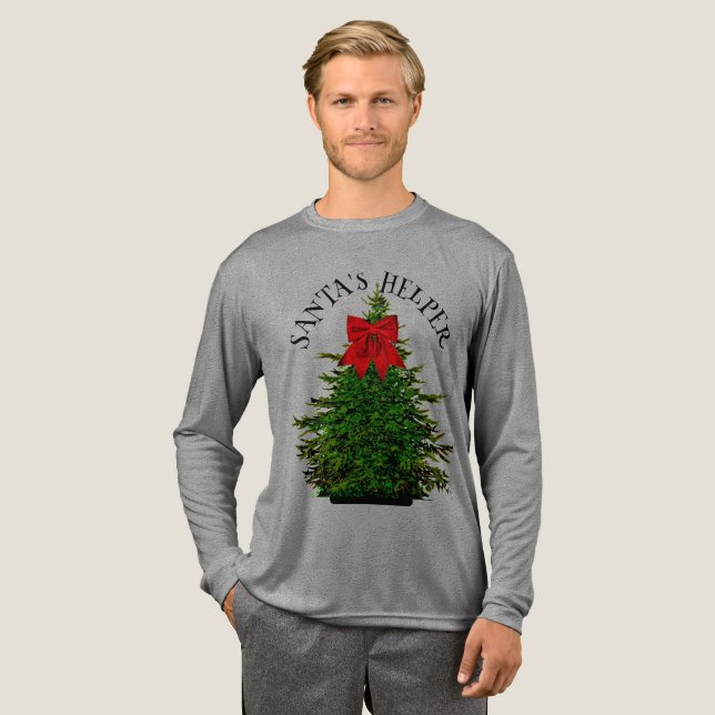 HOLIDAY SANTA'S HELPER T SHIRT (Hel framsida)