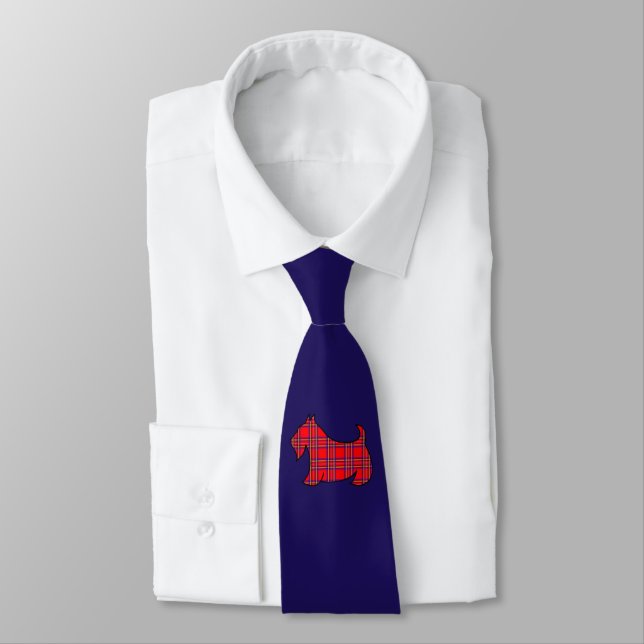 Holiday Scottish Terrier Tie Slips (Bunden)
