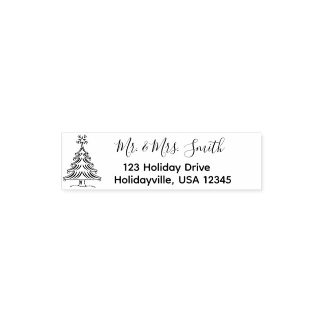 Holiday Self-Inking Stamp Självfärgande Stämpel (Design)