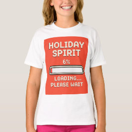 Holiday Spirit Loading Bar T Shirt