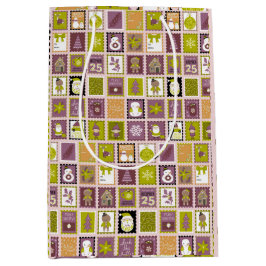 Holiday Stamps Christmas Wrapping Paper