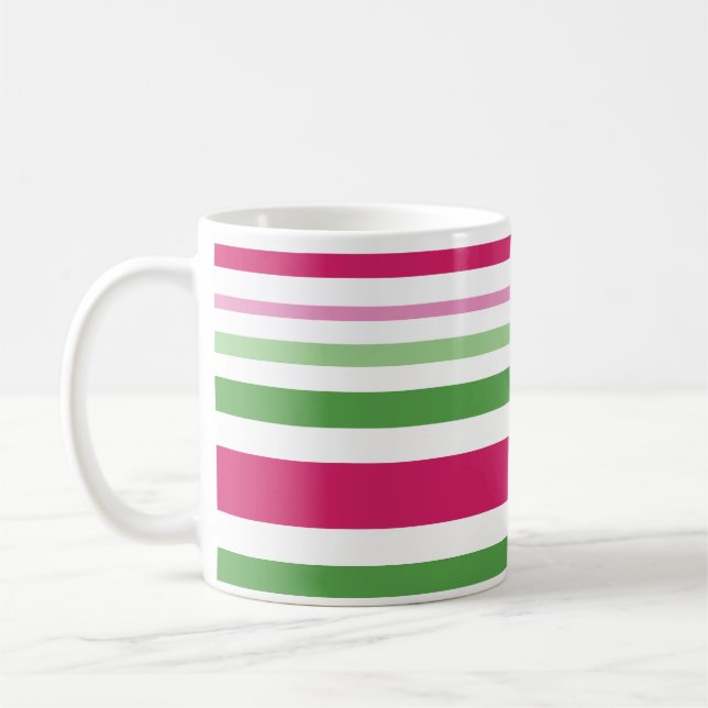 Holiday Stripe 1 Mug Kaffemugg (Vänster)