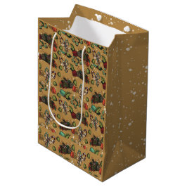 Holiday Sweets- Coco (Color) Medium Gift Bag