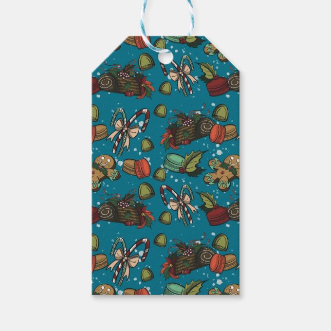 Holiday Sweets- Ice (Color) Presentetikett (Framsidan)