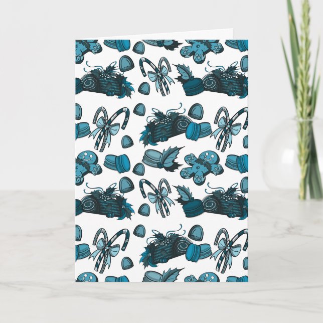 Holiday Sweets- Ice (Solid) Kort (Framsida)