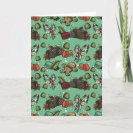 Holiday Sweets- Mint (Color) Kort