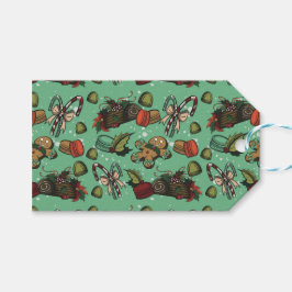 Holiday Sweets- Mint (Color) Presentetikett