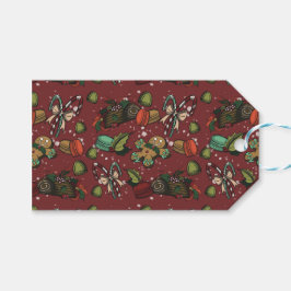 Holiday Sweets- Peppermint (Color) Presentetikett