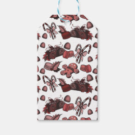 Holiday Sweets- Peppermint (Solid) Presentetikett