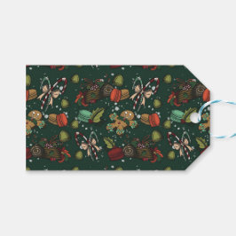 Holiday Sweets- Pine (Color) Presentetikett