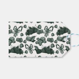 Holiday Sweets- Pine (Solid) Presentetikett